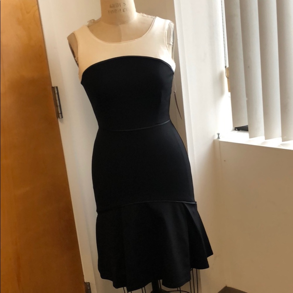 Elegant black and white mermaid dress!
